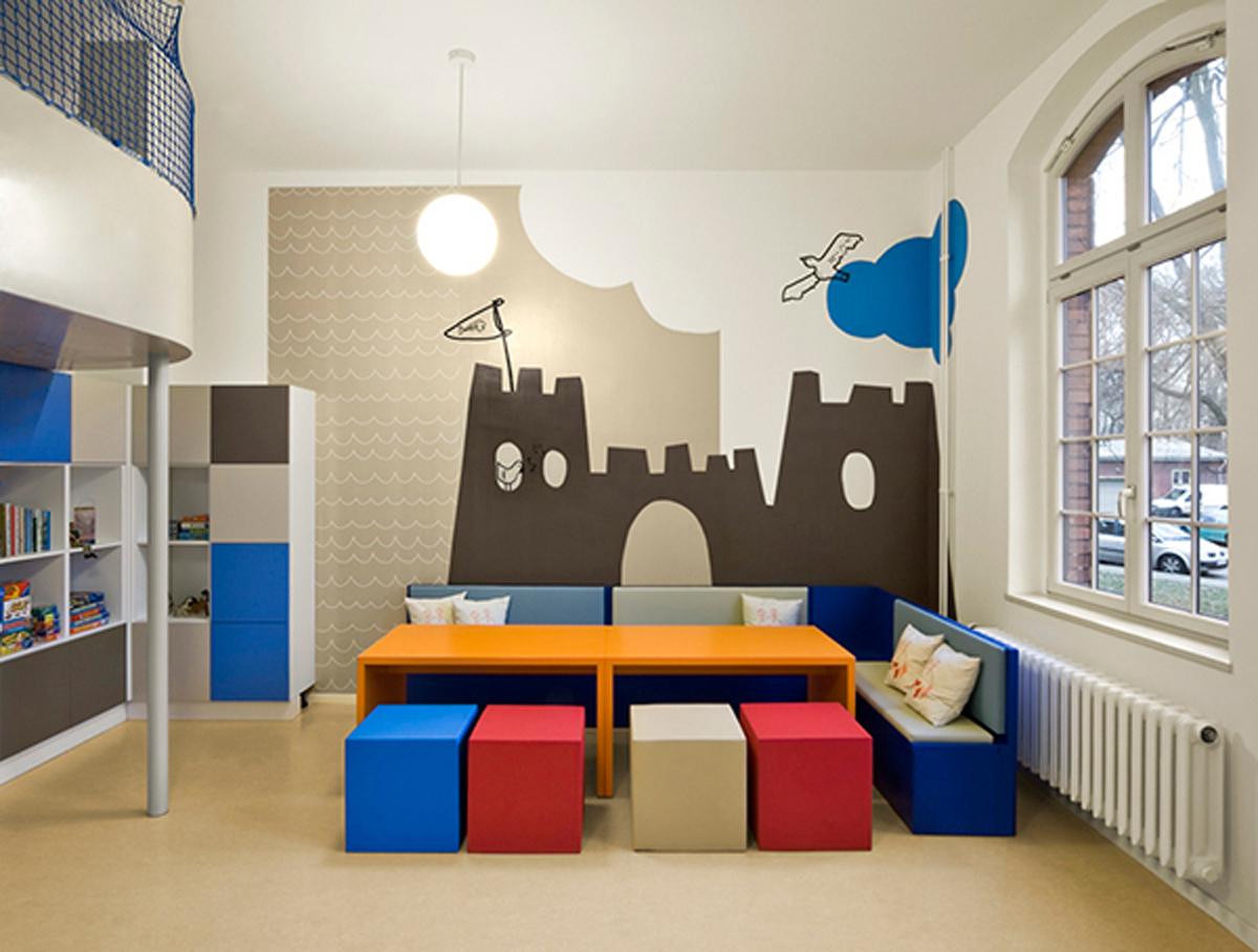 Các mẫu thiết kế nội thất phòng trẻ em kích thích sáng tạo cho trẻ